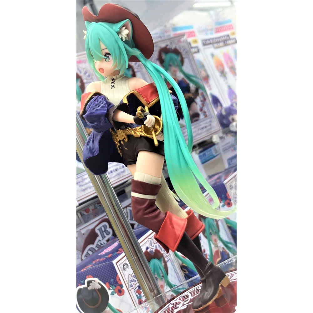 景品 TAITO 初音未來 Wonderland 穿長靴的貓-細節圖10