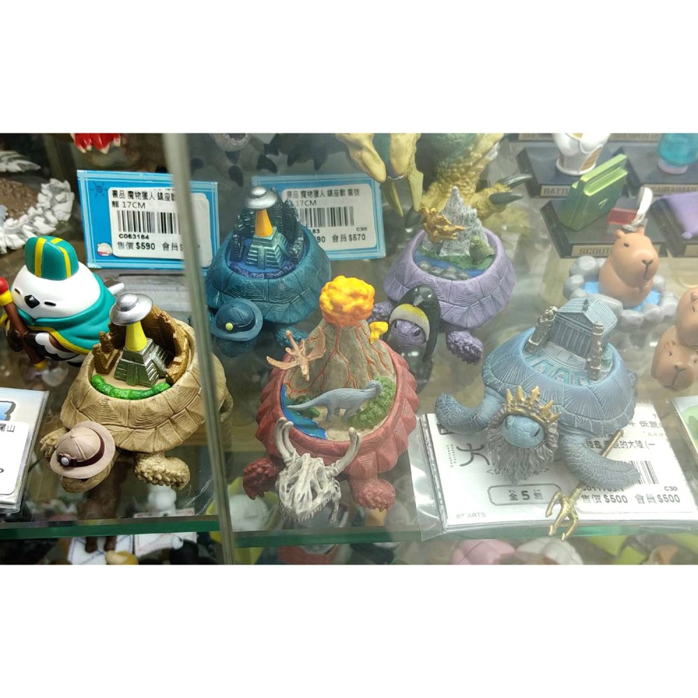 轉蛋 TAKARA 大陸龜 傳說的大陸 (套5入) 300日幣(僅剩展示品)-細節圖2