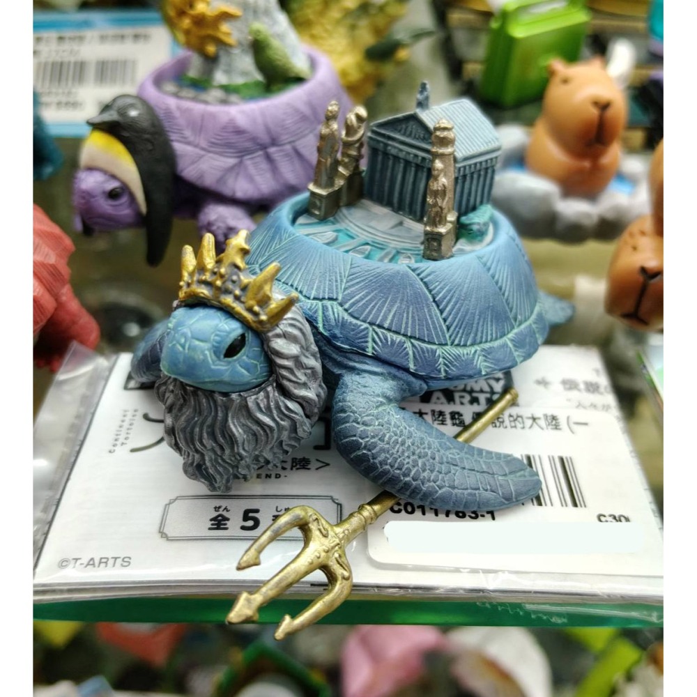 轉蛋 TAKARA 大陸龜 傳說的大陸 (套5入) 300日幣(僅剩展示品)-細節圖7
