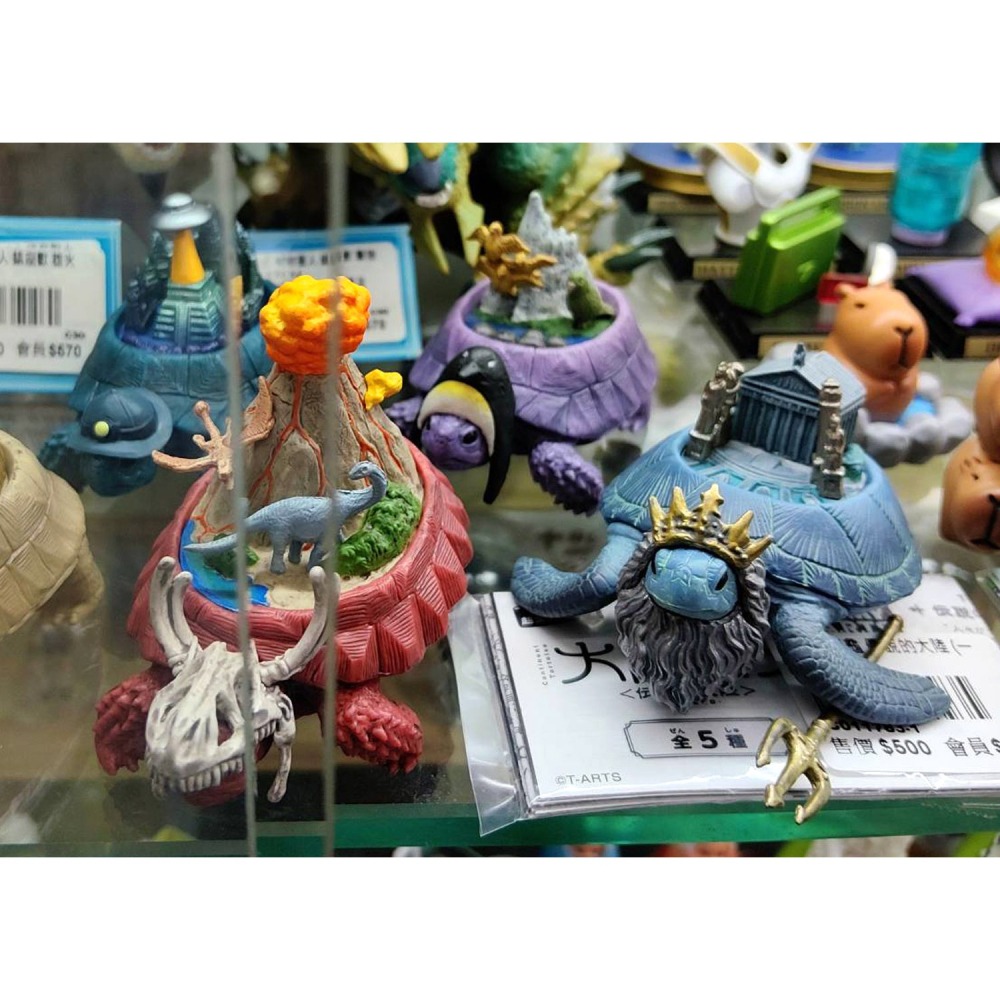 轉蛋 TAKARA 大陸龜 傳說的大陸 (套5入) 300日幣(僅剩展示品)-細節圖8