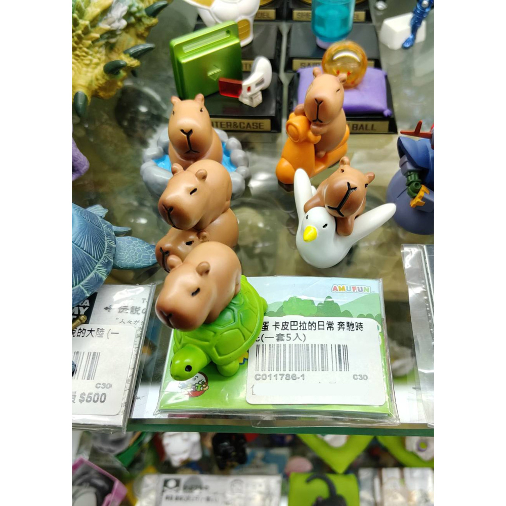 轉蛋 AMUFUN 卡皮巴拉的日常 奔馳時光(套5入) 300日幣-細節圖2