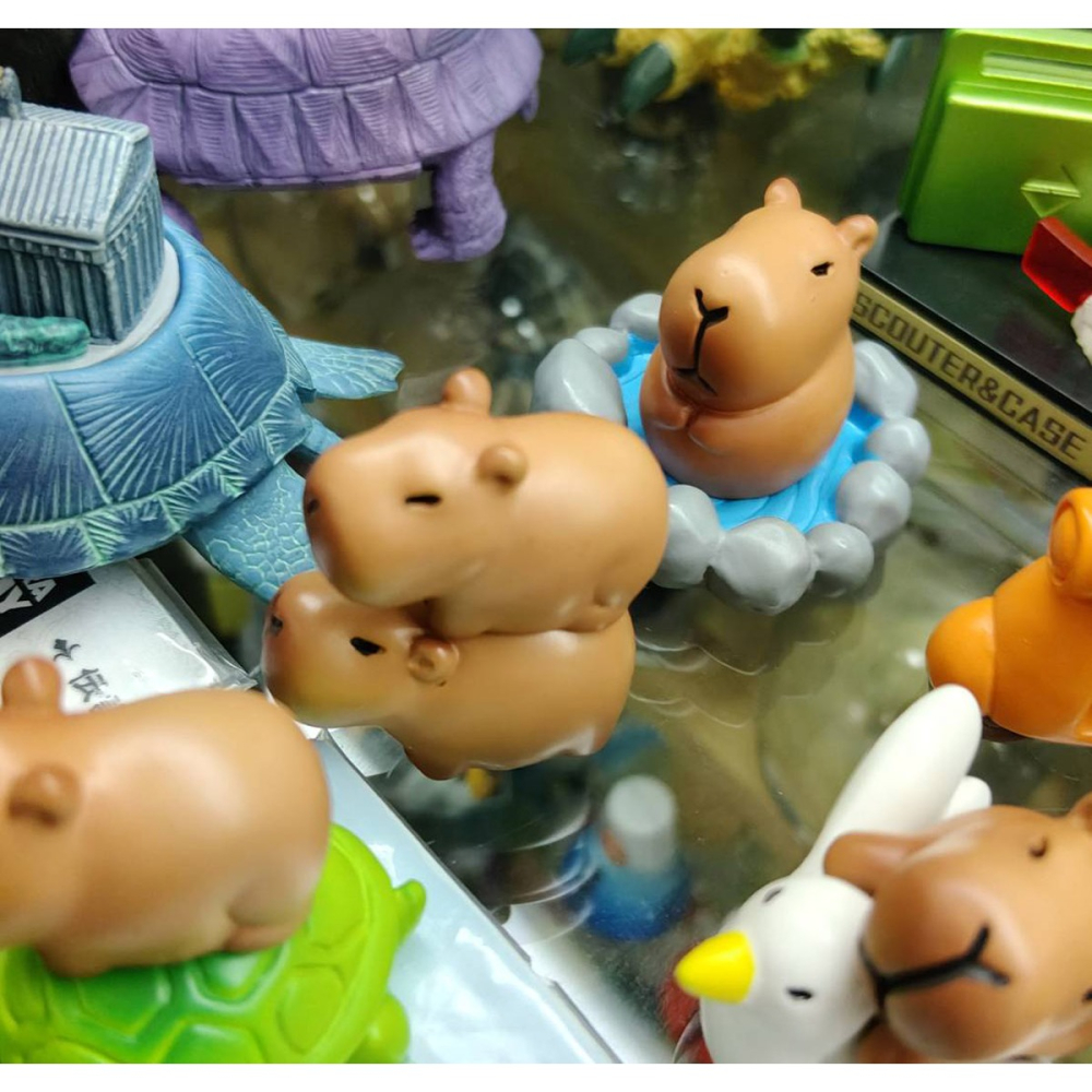 轉蛋 AMUFUN 卡皮巴拉的日常 奔馳時光(套5入) 300日幣-細節圖5
