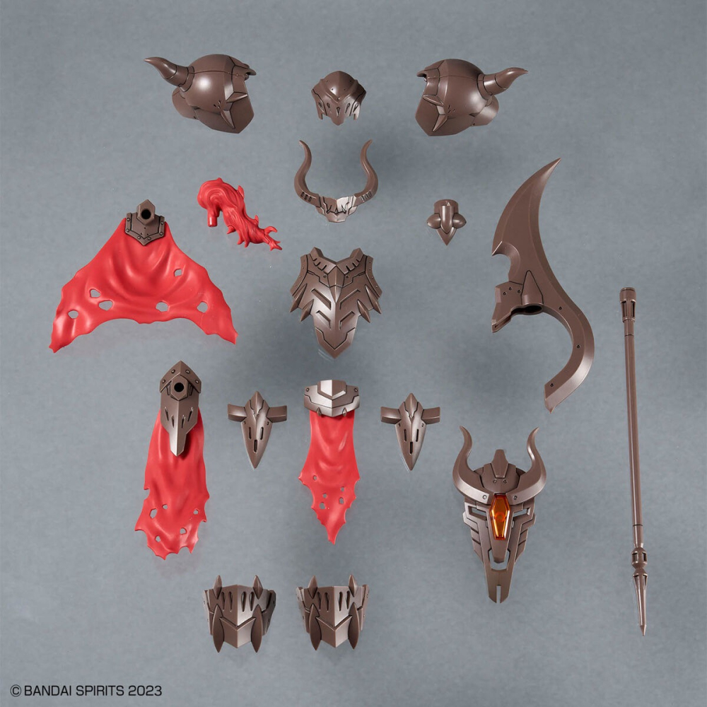 組裝模型 BANDAI 30MF系列 里博戰士-細節圖6