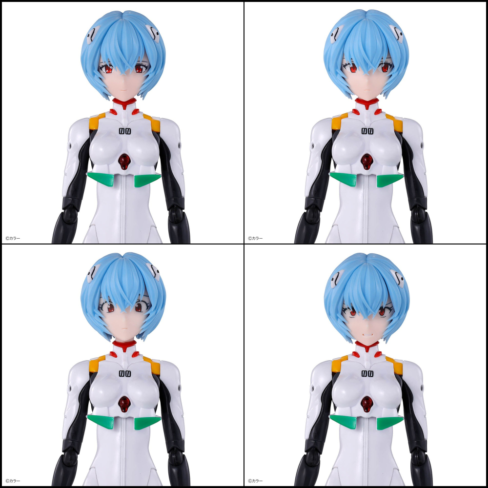 組裝模型 BANDAI 30MP系列 組裝角色輕作戰 綾波零(插入栓服Ver.)-細節圖6