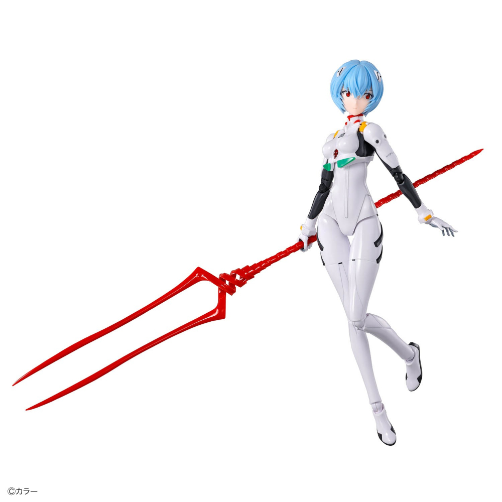 組裝模型 BANDAI 30MP系列 組裝角色輕作戰 綾波零(插入栓服Ver.)-細節圖7
