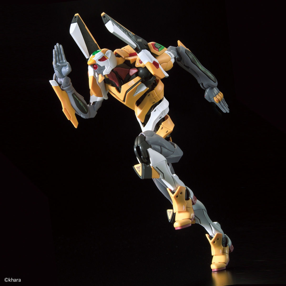 組裝模型 BANDAI RG EVA-00 通用人型決戰兵器 人造人 EVA 零號機-細節圖8