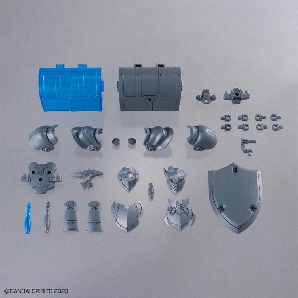 組裝模型 BANDAI 30MF 道具店1(騎士配件)-細節圖2