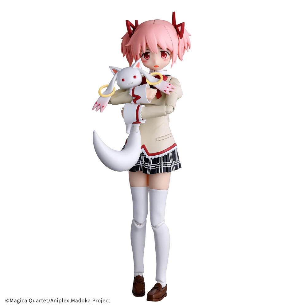 組裝模型 BANDAI 30MP 組裝角色輕作戰 鹿目圓(制服Ver.) (魔法少女小圓)-細節圖6