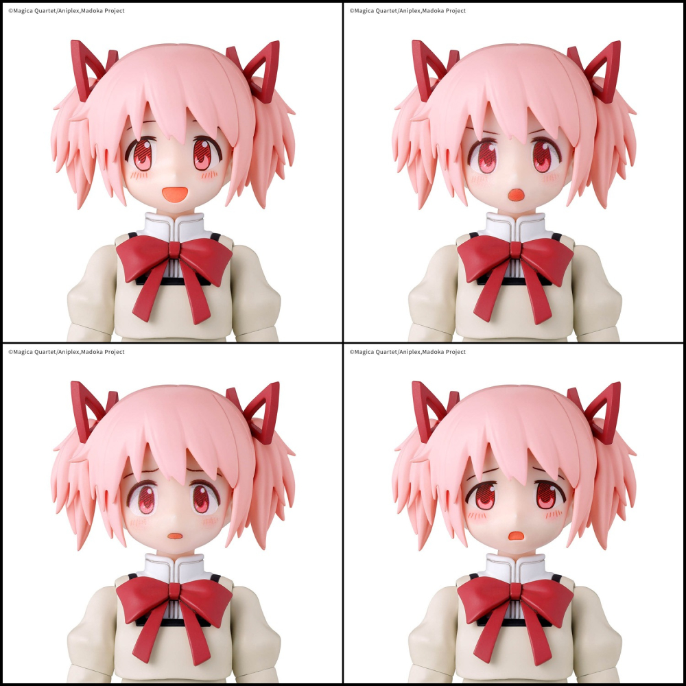 組裝模型 BANDAI 30MP 組裝角色輕作戰 鹿目圓(制服Ver.) (魔法少女小圓)-細節圖8