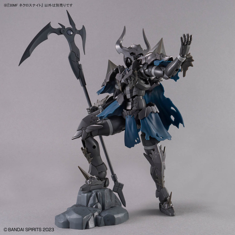 組裝模型 BANDAI 30MF系列 組裝奇幻輕作戰 死靈騎士-細節圖8