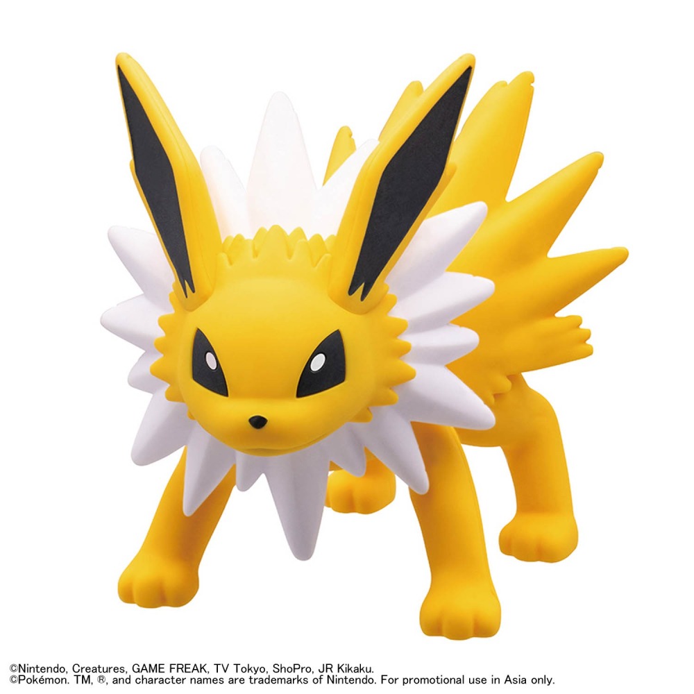 組裝模型 BANDAI Pokémon PLAMO 收藏集 快組版!! 26 雷伊布-細節圖2