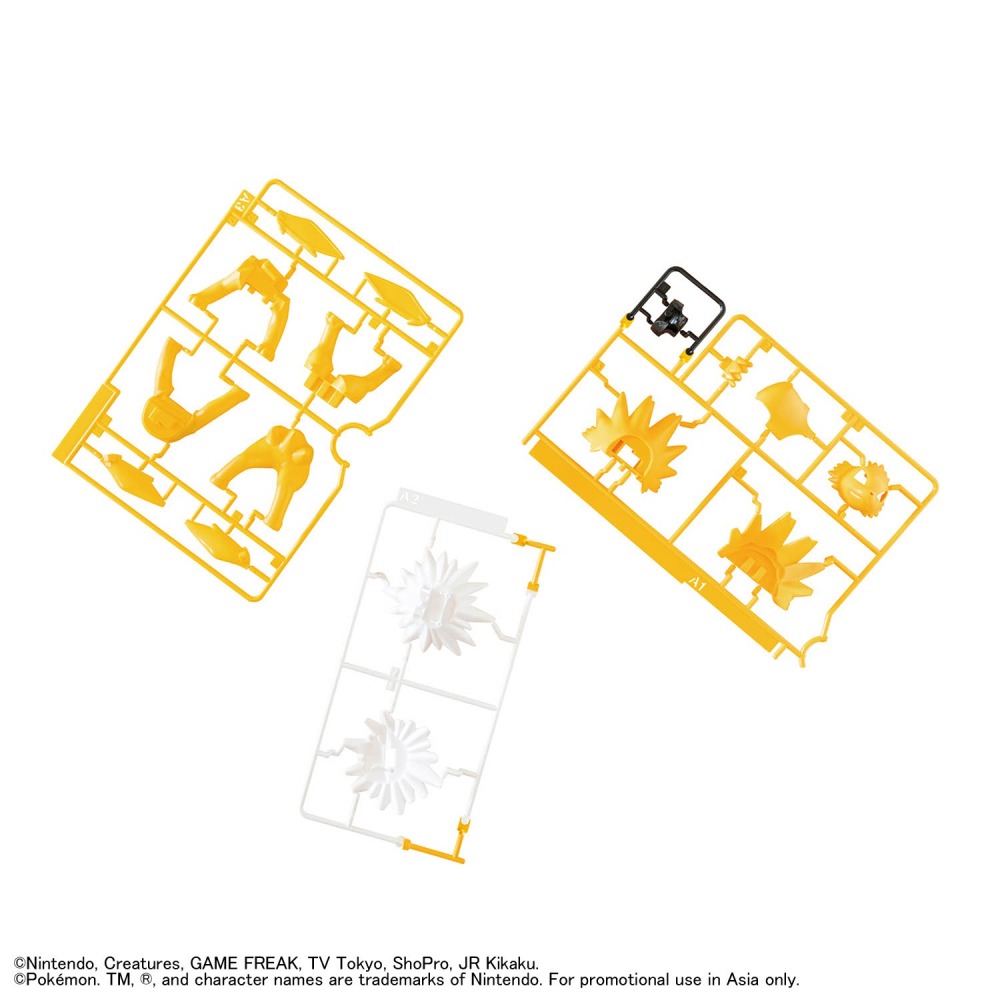 組裝模型 BANDAI Pokémon PLAMO 收藏集 快組版!! 26 雷伊布-細節圖3