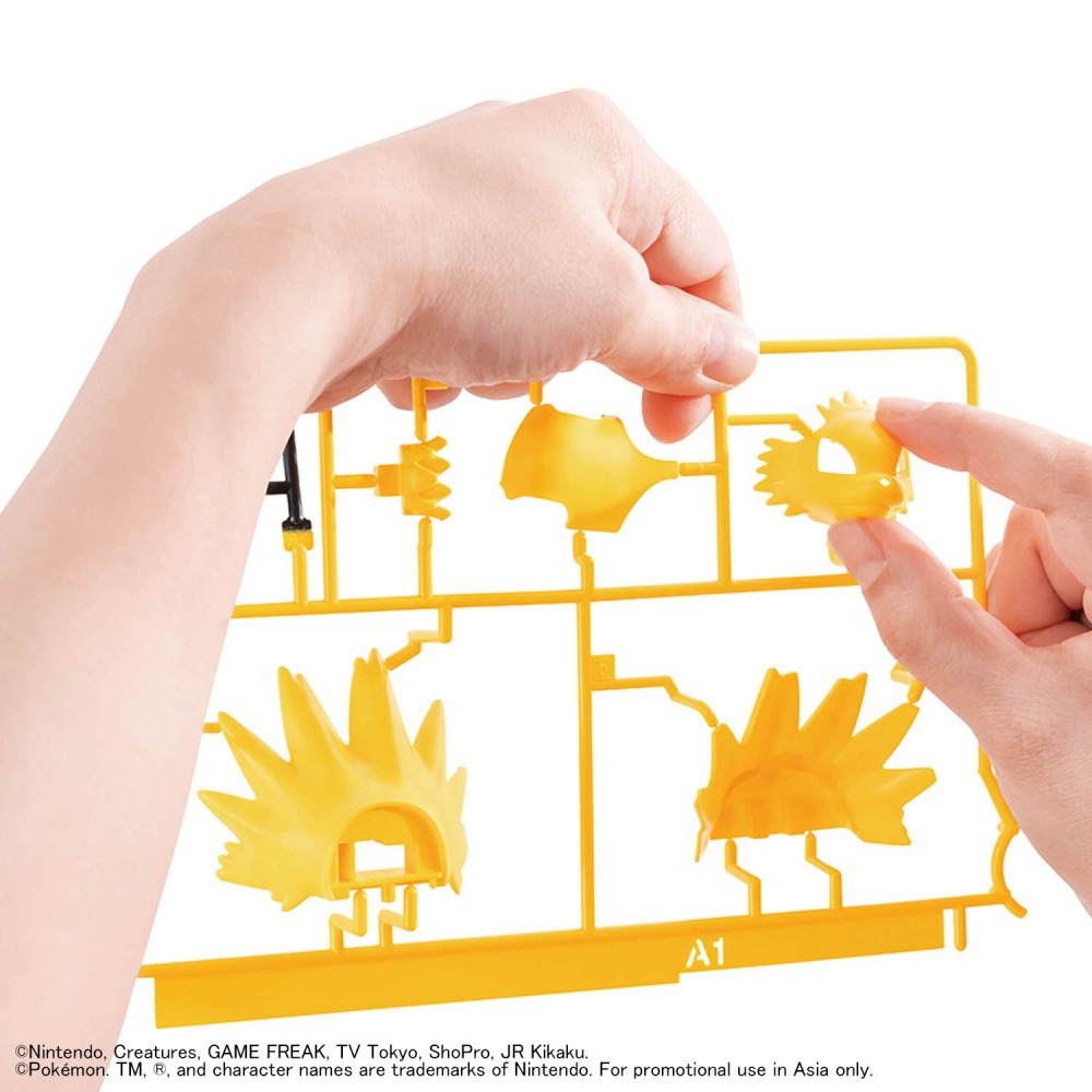 組裝模型 BANDAI Pokémon PLAMO 收藏集 快組版!! 26 雷伊布-細節圖4