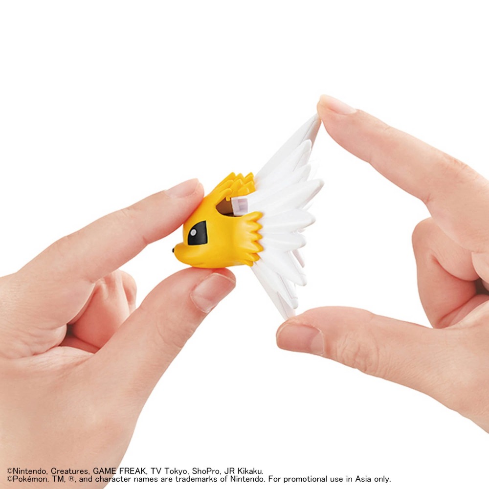 組裝模型 BANDAI Pokémon PLAMO 收藏集 快組版!! 26 雷伊布-細節圖5