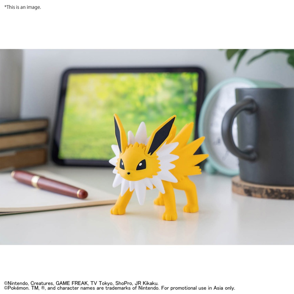 組裝模型 BANDAI Pokémon PLAMO 收藏集 快組版!! 26 雷伊布-細節圖7