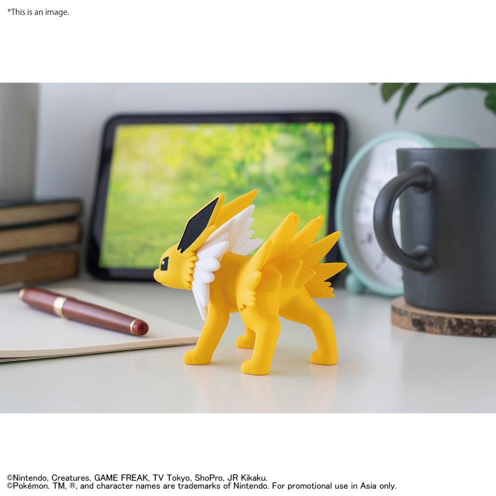 組裝模型 BANDAI Pokémon PLAMO 收藏集 快組版!! 26 雷伊布-細節圖8