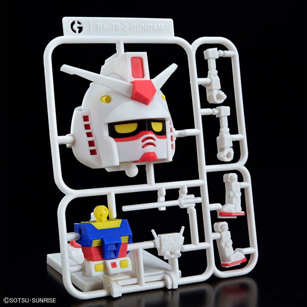 組裝模型 BANDAI 1/1 鋼彈模型君DX套組 (附框架Ver.重現零件)-細節圖4