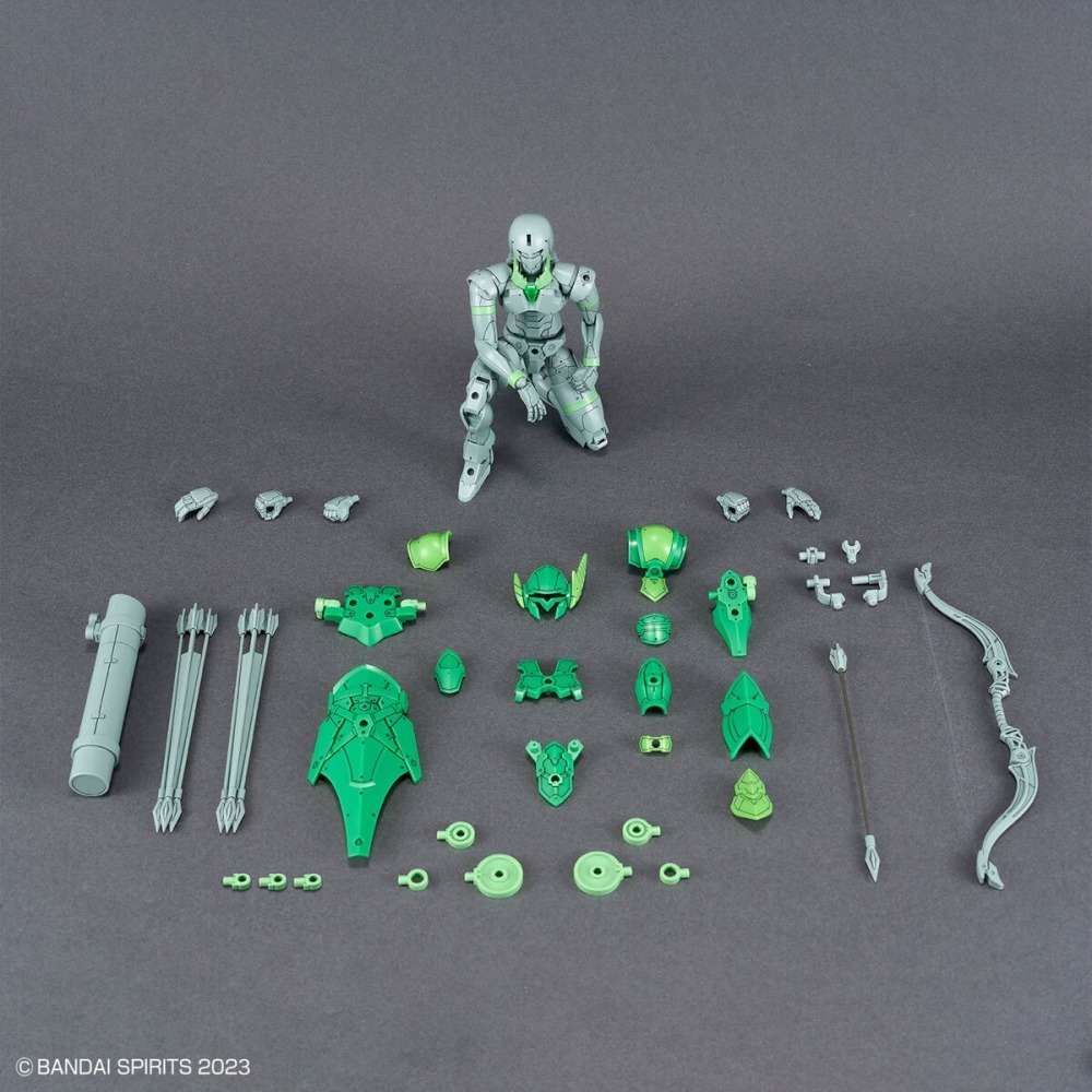 組裝模型 BANDAI 30MF 組裝奇幻輕作戰 里博弓兵-細節圖7