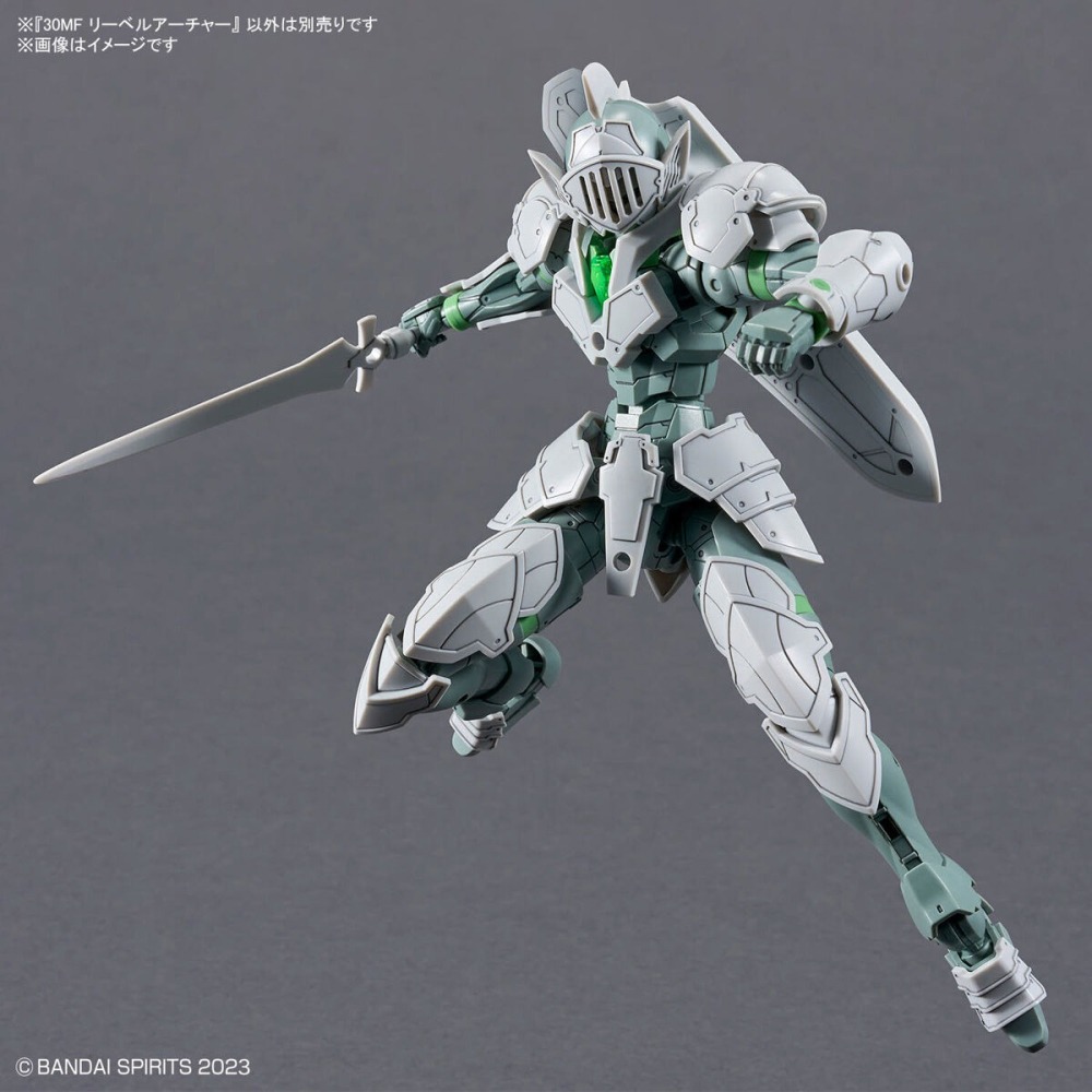 組裝模型 BANDAI 30MF 組裝奇幻輕作戰 里博弓兵-細節圖8