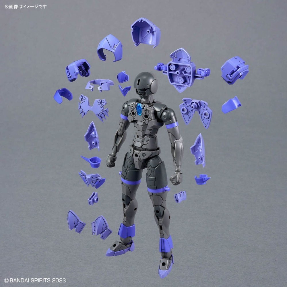 組裝模型 BANDAI 30MF 組裝奇幻輕作戰 里博刺客-細節圖9