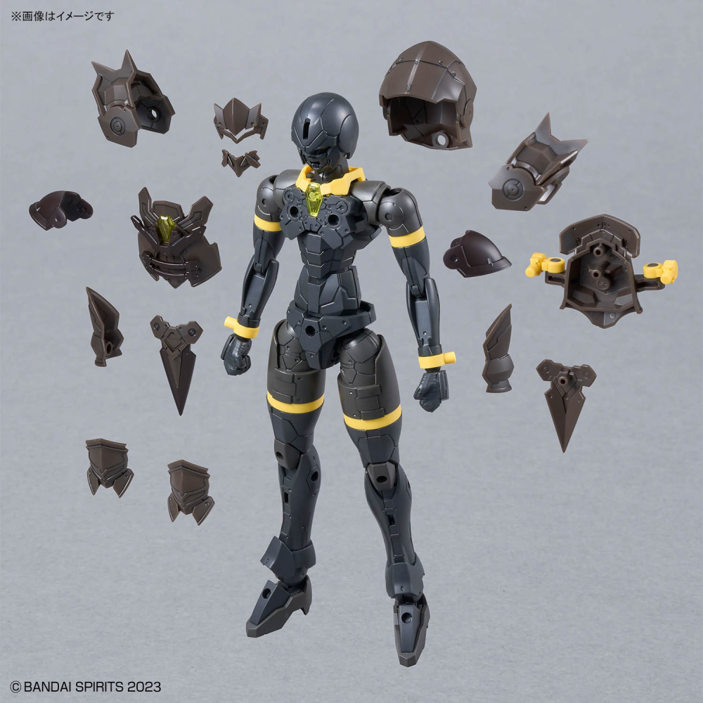 組裝模型 BANDAI 30MF系列 組裝奇幻輕作戰 洛桑巫師-細節圖2