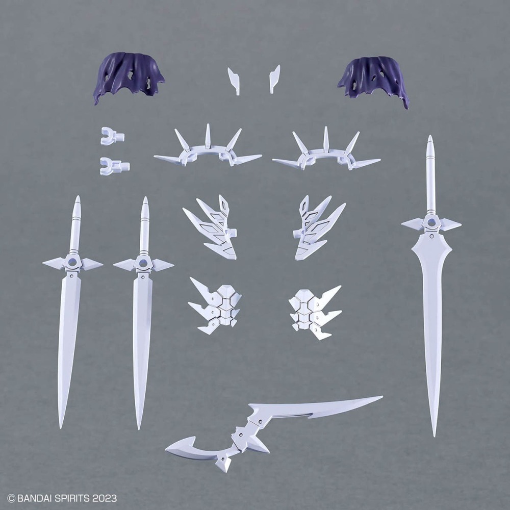 組裝模型 BANDAI 30MF 組裝奇幻輕作戰 升級鎧甲(里博快刀刺客)-細節圖2