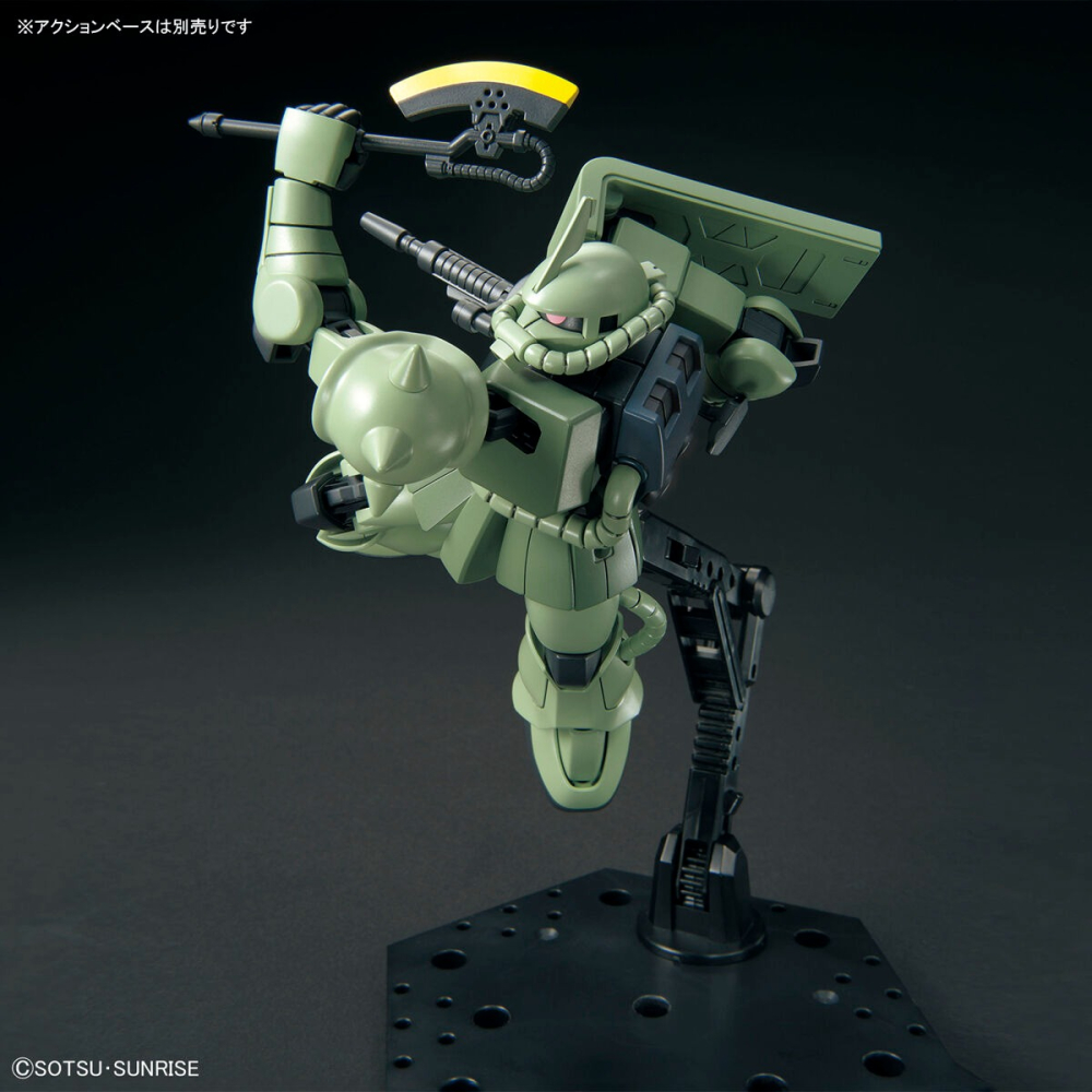 組裝模型 BANDAI HGUC-241 MS-06 薩克II-細節圖6
