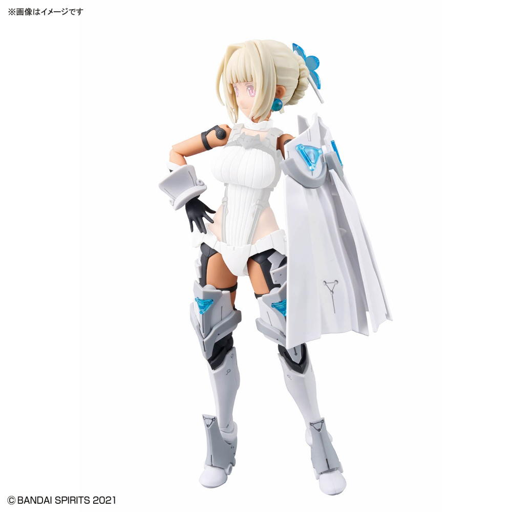 組裝模型 BANDAI 30MS 組裝少女輕作戰 配件套組23（女武神裝）[顏色C]-細節圖5