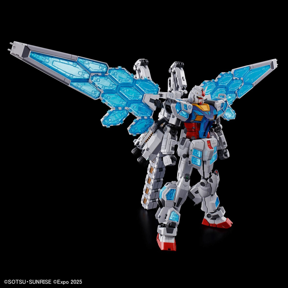組裝模型 BANDAI 1/144 RX-78F00/E 鋼彈 (EX-001 玻璃之翼裝備)-細節圖5