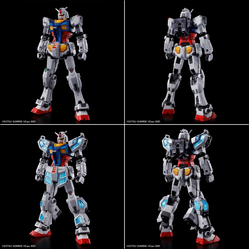 組裝模型 BANDAI 1/144 RX-78F00/E 鋼彈 (EX-001 玻璃之翼裝備)-細節圖8
