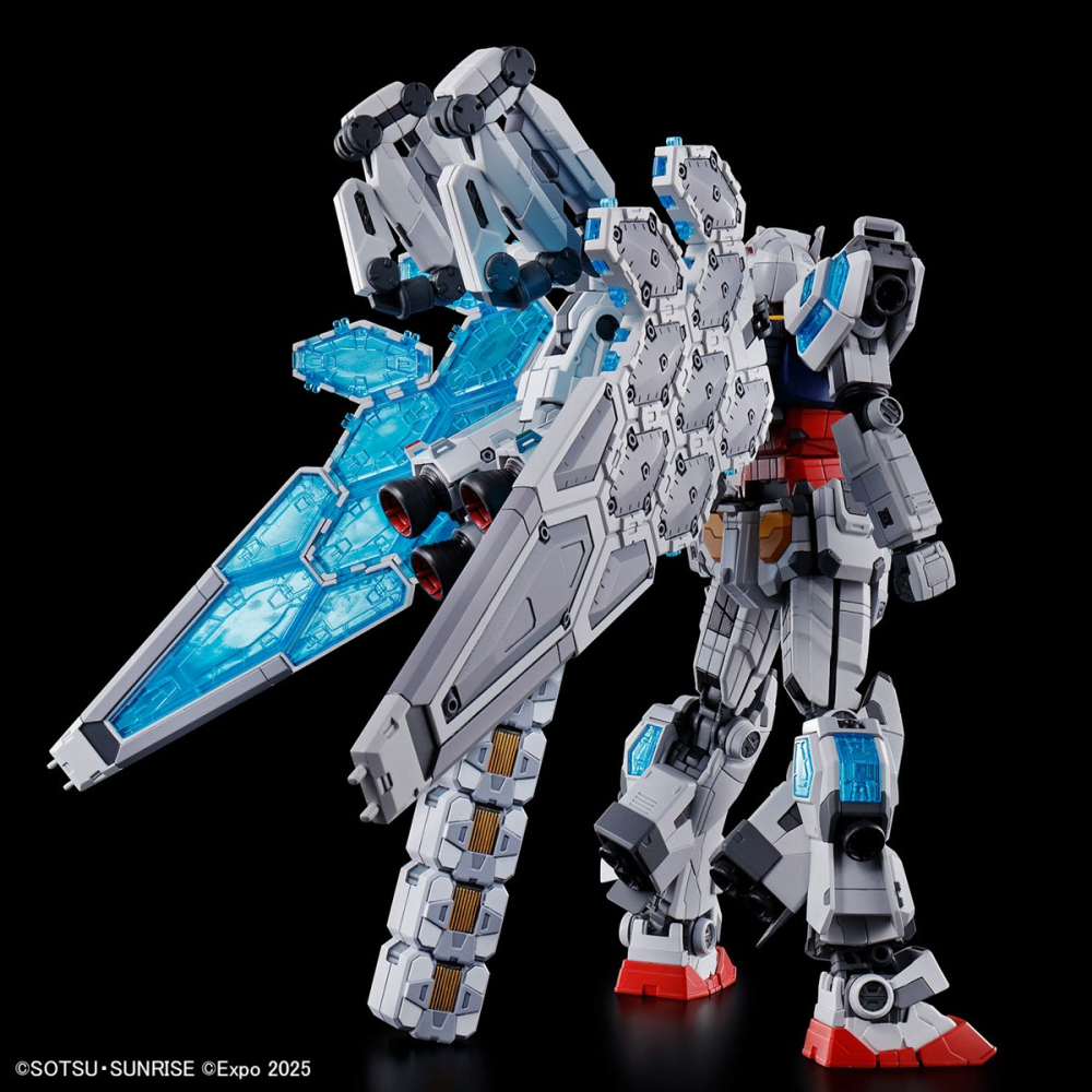 組裝模型 BANDAI 1/144 RX-78F00/E 鋼彈 (EX-001 玻璃之翼裝備) 環保材質Ver.-細節圖5