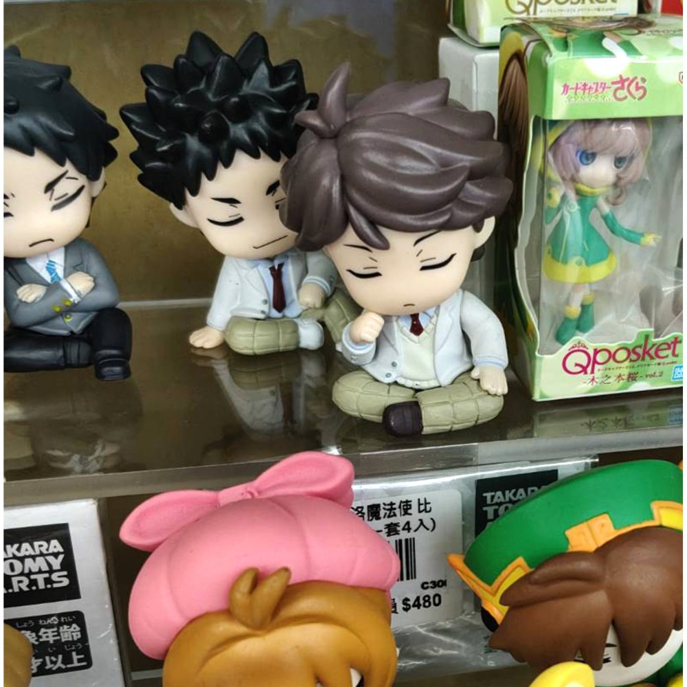 轉蛋 TAKARA 靠肩Fig. 排球少年!! 制服 青葉城西‧梟谷學園 (套4入) 400日幣-細節圖3