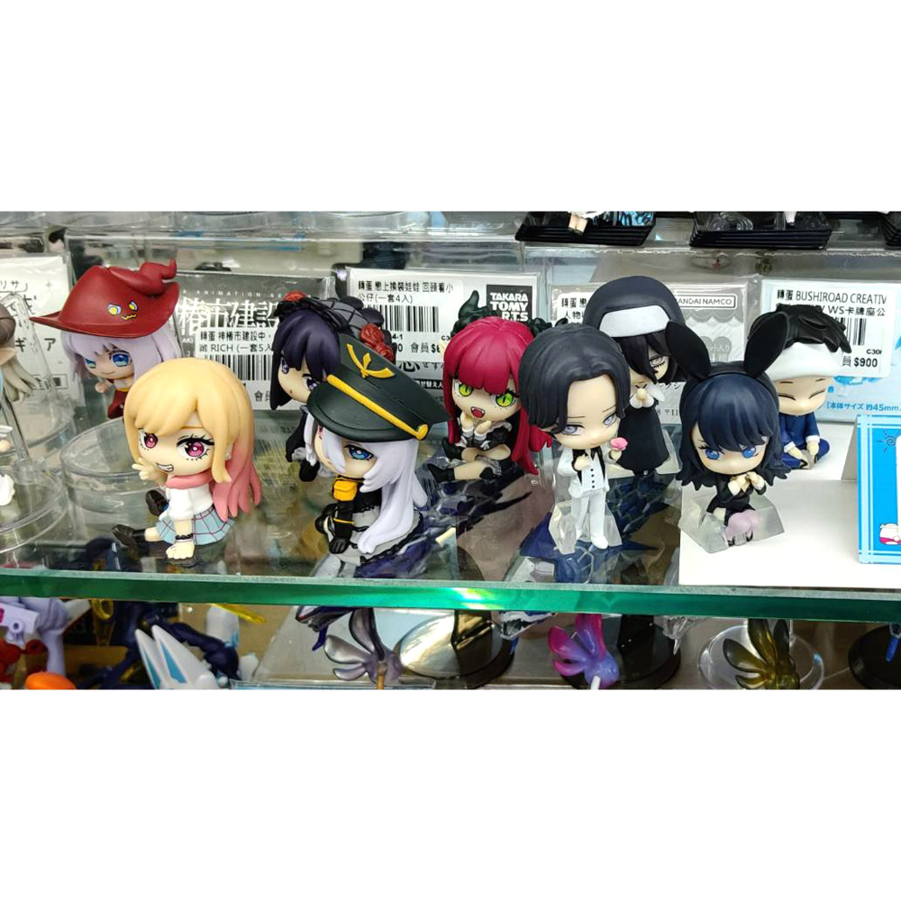 轉蛋 BANDAI 戀上換裝娃娃 Season 2 人物收藏(套4入) 500日幣-細節圖2