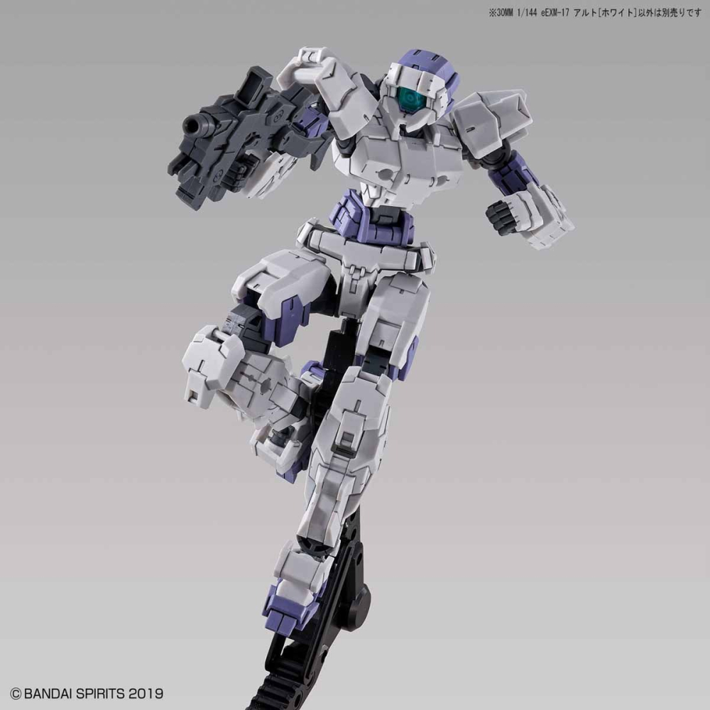 組裝模型 BANDAI 30MM系列 組裝模型輕作戰 eEMX-17 阿爾托(白色)-細節圖8