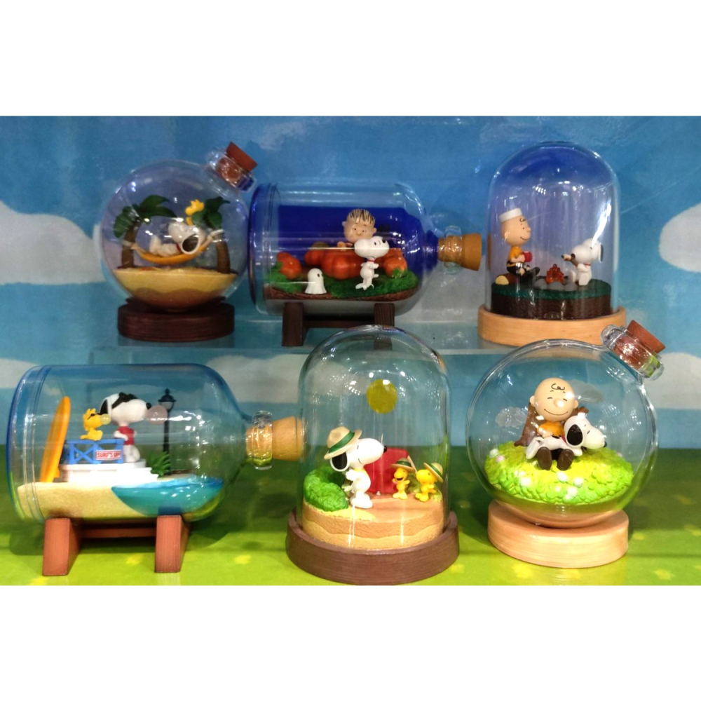 盒玩 Re-ment SNOOPY TIME Terrarium-細節圖5