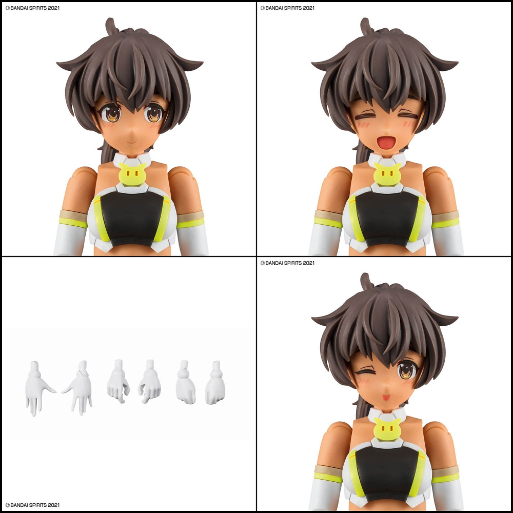 組裝模型 BANDAI 30MS系列 組裝少女輕作戰 露露婕(百合裝)[顏色C]-細節圖7