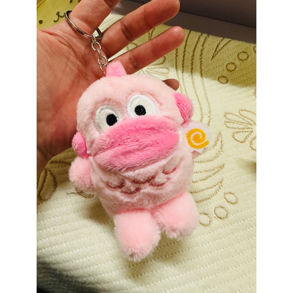 可愛的絨毛吊飾 娃娃 絨毛掛飾 貓福珊迪 漢頓 小白 全新-規格圖3