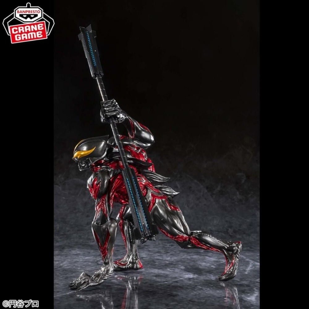 【全新現貨】日版 BANPRESTO 景品 豪塊 超人力霸王貝利亞 充滿邪惡魄力的肌肉和金屬塗裝  超人力霸王 公仔-細節圖3