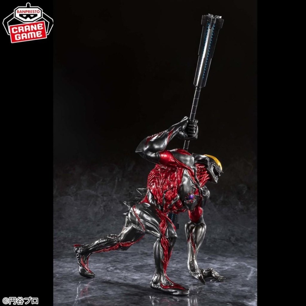 【全新現貨】日版 BANPRESTO 景品 豪塊 超人力霸王貝利亞 充滿邪惡魄力的肌肉和金屬塗裝  超人力霸王 公仔-細節圖4