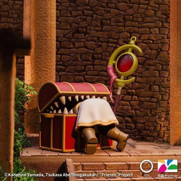 【全新未拆】 葬送的芙莉蓮造型悠遊卡 芙莉蓮 欣梅爾 寶箱怪 發光手杖 立體造型 悠遊卡 造型悠遊卡-細節圖6