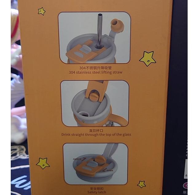 【全新現貨】艾可思 蠟筆小新星光冰霸杯 不鏽鋼 冰霸杯 保溫杯 雙飲杯 保冰保溫冰霸杯 大容量  900ML-細節圖4