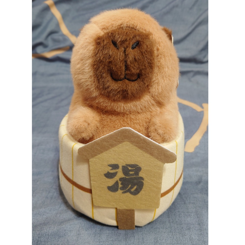 【全新現貨】 超可愛水豚泡溫泉娃娃 卡皮巴拉玩偶 可愛療癒 擺飾 裝飾 居家生活 娃娃 玩偶 超可愛水豚 生日禮物-細節圖2