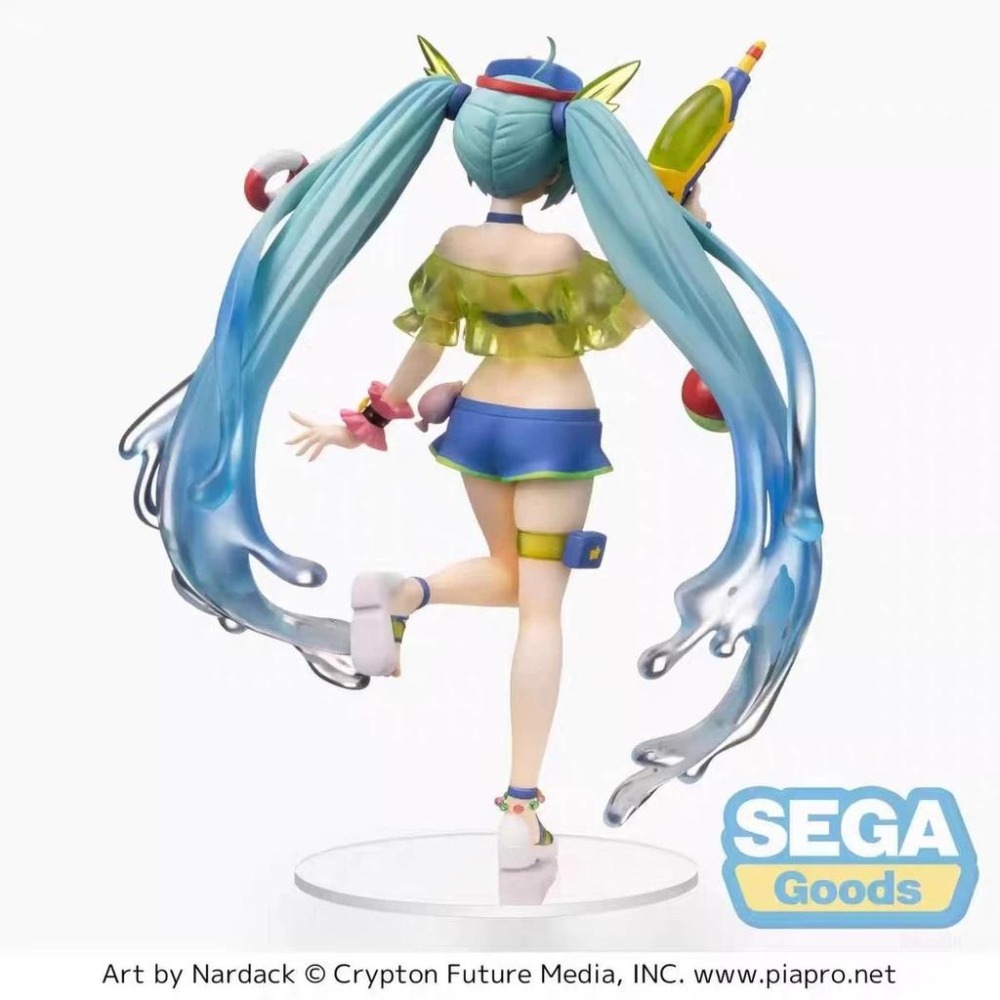 【全新現貨】 正版 SEGA 景品 初音未來 MIKU 夏日祭典 SPM 泳裝 水槍造型 水槍 泳裝-細節圖2