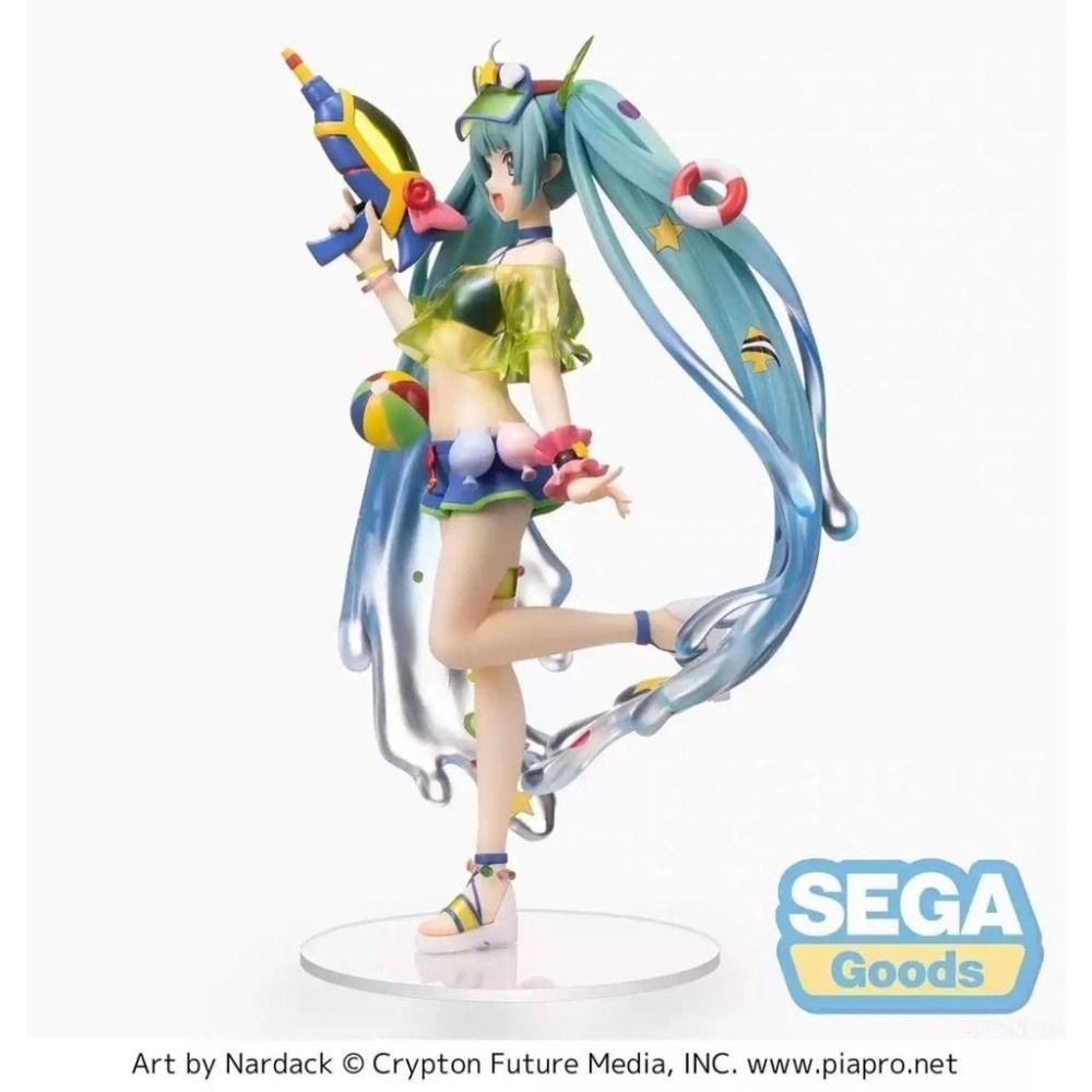 【全新現貨】 正版 SEGA 景品 初音未來 MIKU 夏日祭典 SPM 泳裝 水槍造型 水槍 泳裝-細節圖3