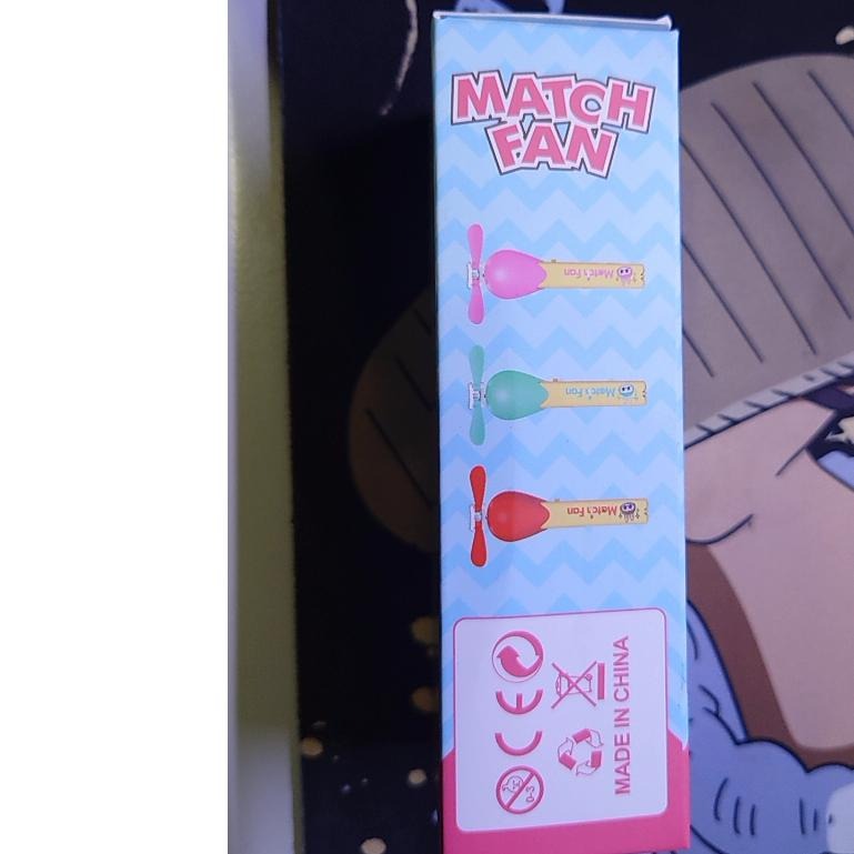 【全新現貨】 Labubu  POPMART 泡泡瑪特 拉布布火柴手持風扇 手持風扇 拉布布 隨身風扇 風扇-細節圖7