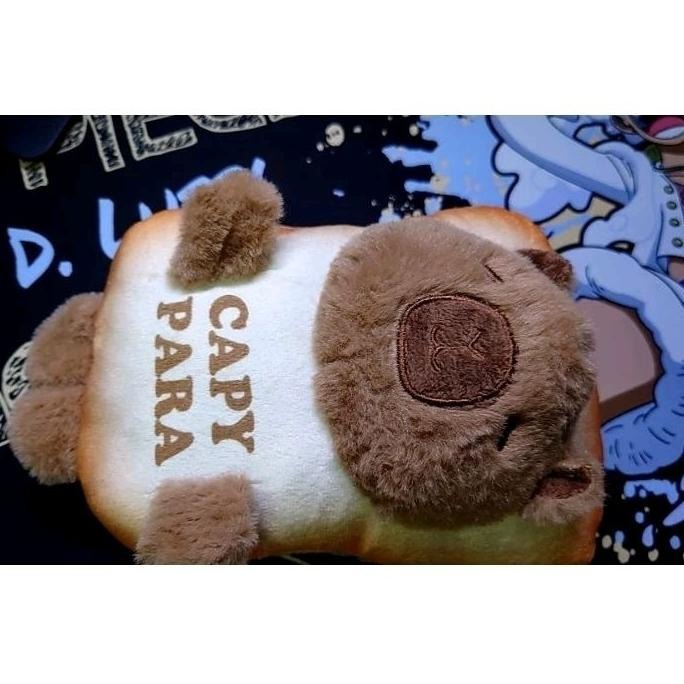 【現貨】吐司水豚娃娃 卡皮巴拉 水豚君 水豚娃娃-細節圖2