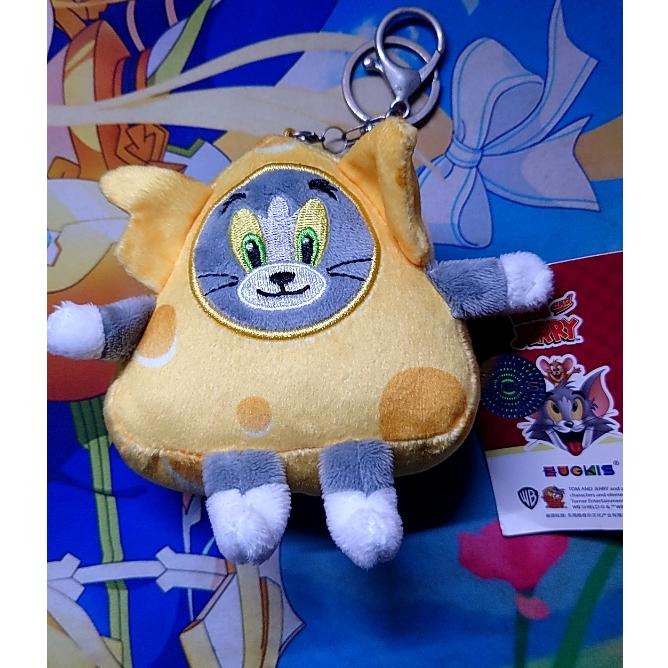 【正版現貨】湯姆貓與傑利鼠 湯姆貓小娃娃 抓扣湯姆貓 乳酪湯姆貓 湯姆貓 鑰匙圈 絨毛 玩偶-細節圖8