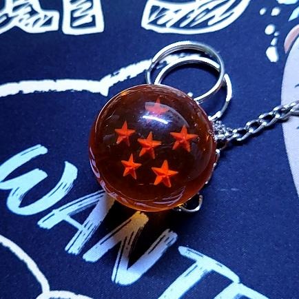 【全新現貨】七龍珠鑰匙圈 龍珠鑰匙圈 創意玩具 生日禮物 四星球 工藝小物 小禮品 手機小掛飾 掛飾 機車吊飾 鑰匙圈-細節圖5