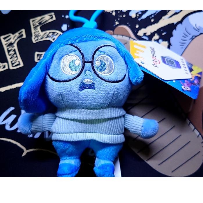 【正版現貨】Disney 皮克斯迪士尼 腦筋急轉彎2 娃娃 吊飾 玩偶 阿焦 驚驚 厭厭 憂憂 阿慕 樂樂 怕怕-細節圖5