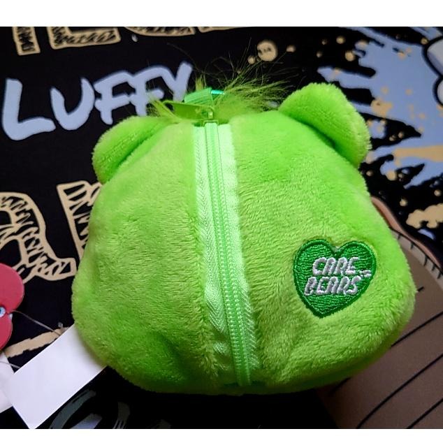 【正版現貨】泡泡瑪特 Care Bears 彩虹熊 愛心熊 玩偶 吊飾 購物袋 隨身攜帶 環保袋 (綠色)-細節圖2